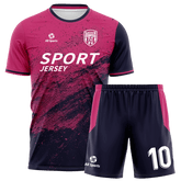 濃紫い砂サッカー ユニフォーム